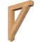 Ekena Millwork Traditional Arts & Crafts Smooth Bracket, Western Red Cedar, 5 1/2"W x 36"D x 42"H BKT06X36X42TRA03SWR - alternate 1